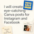 design canva social media posts