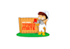 design creative spray timber mate logo
