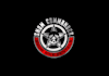create strong masculine upcoming snow bike logo