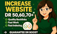 increase domain rating ahrefs dr 70