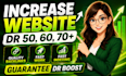 increase domain rating ahrefs dr 70
