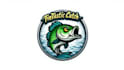 do bass fish skull mascot logo with company