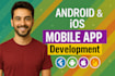 develop your android and ios app using flutter, flutter developer