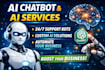 custom ai chatbots and ai apps for businesses