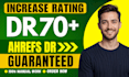 increase your domain rating ahrefs dr 70 plus with dofollow backlinks