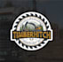 design unique particular art timber hitch logo