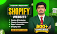 be your shopify developer for store design, redesign and customization