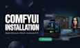 install comfyui, flux, and stable diffusion ai on your PC