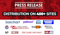do press release writing and press release distribution