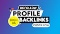 do 20 dofollow profile high dadr backlinks