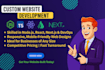 develop custom modern full stack web apps