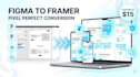 convert figma to framer website with pixel perfect design