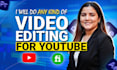do professional video editing for youtube