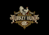 design vintage turkey hunt logo