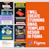 design a professional email newsletter template in figma for your brand