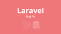 fix any laravel or PHP bug in your web app