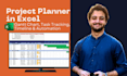 build a custom gantt chart project planner in excel