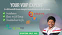 install voip, freepbx, 3cx, zoiper, asterisk, magnus billing and issabel for you