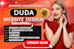create responsive duda website, duda website design, duda website builder