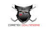 design hockey goaltender training logo