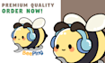 create cute character logo for your brand
