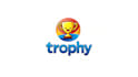 do awesome trophy mascot logo design with company