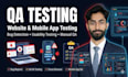 qa your website and mobile app for bugs and usability issues