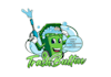 design significant trash cleaning service logo