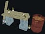 create professional low poly 3d models in a pixel art style