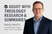 do theology research and summaries