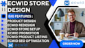 design ecwid print on demand digital product listing ecommerce store