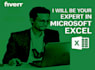 be your expert in microsoft excel for data analysis, formulas and automations