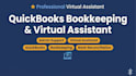 be your remote virtual assistant for quickbooks bookkeeping support