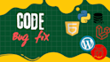 fix  bugs, errors in python, sql, php, javascript,  wordpress