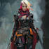 do a game character art concept art