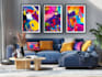 design printable abstract wall art posters