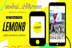 lemon8 promotion on youtube with video content
