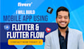 build mobile app using flutter and flutterflow