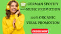 do soptify music promotion, tracks promotion