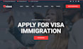 build immigration website visa application website consulting consultant website