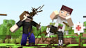 make funny 3d minecraft animation at an acceptable high quality
