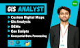 do gis and remote sensing analysis flood, drought, lulc, farm mapping
