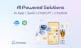 develop ai chatgpt mobile app or website ai saas app ai chatbot ai software