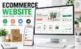 build a professional ecommerce website or custom online store