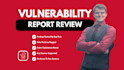 review your nessus or qualys vulnerability scan report
