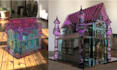 design 3d game asset houses and rendering and as you like
