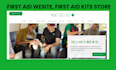 build first aid website first aid kits store first aid dropshipping store