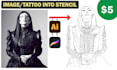 convert your image into line art,vector art ,svg trace,trace bitmap,ai trace