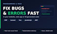 fix bugs and errors in your website web app or ai generated code