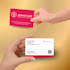 create modern and eye catching business card